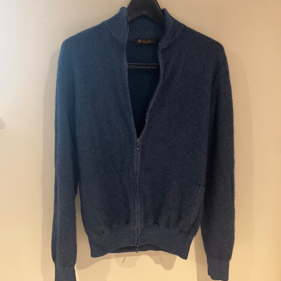Loro Piana cashmere zip up - Picture 1 of 3